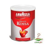 Кофе LAVAZZA Qualita Rossa 80% Арабика 250 г молотый (жесть)