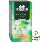 Чай AHMAD TEA Mint&Melissa 25*1,8 г зеленый