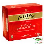 Чай TWININGS English Breakfast 50*2 г черный