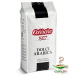 Кофе в зернах Carraro Dolci Arabica 100% Арабика 1 кг (мягкая упаковка) 