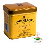 Чай TWININGS Earl Grey 100 г черный (жесть)