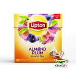 Чай Lipton Almond Plum 20*1,8 г черный