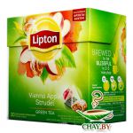 Чай Lipton Vienna Apple Strudel 20*1,4 г зеленый