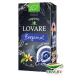Чай Lovare Bergamot organic 24*1,5 г черный (картон)