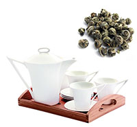 Вариант подарка №3: кофейный набор и китайский чай