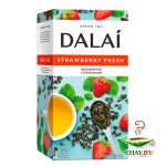 Чай DALAI Strawberry fresh 25*2 зеленый