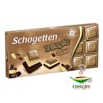 Шоколад Schogetten Trilogia Coffee белый+темный 100 г