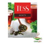 Чай TESS Minty 100*1,5 г черный