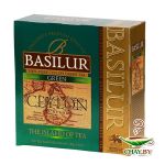 Чай BASILUR Ceylon the island of tea Green 100*1,5г зеленый
