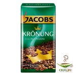 Кофе JACOBS Kronung 90% Арабика 500 г молотый (вакуум)