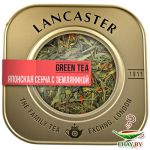 Чай Lancaster Сенча з Земляникой 75 г зеленый (жесть)