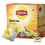 Чай Lipton Citrus 20*1,8 г черный