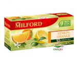 Чай Milford Lemon and Orange 20*1,75 г зеленый