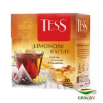 Чай Tess Limoncini Biscuit 20*1,8 г черный