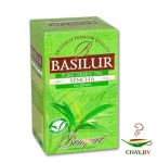 Чай Basilur Bouquet Сенча 20*1,5 г зеленый