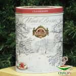 Чай Basilur Зимние ягоды с клюквой 100 г черный (жесть)