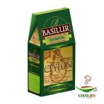 Чай Basilur Ceylon the island of tea Green 100 г зеленый 