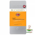 Шоколад Bucheron молочный со вкусом шампанского и взрывной карамелью 100г ж/б