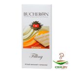 Шоколад Bucheron Filling белый шоколад с начинкой со вкусом апельсина 85 г