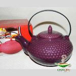 Чайник Olaff фиолетовый 0,75 л (керамика)