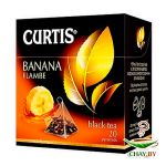 Чай Curtis Banana Flambe 20*1.8 г черный