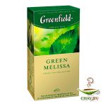Чай Greenfield Green Melissa 25*1,5 г зеленый