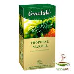 Чай Greenfield Tropical Marvel 25*2 г зеленый