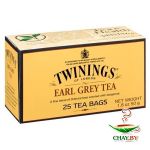 Чай TWININGS Earl Grey 25*2 г черный