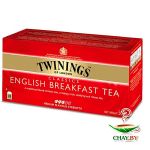 Чай TWININGS English Breakfast 25*2 г черный