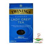 Чай TWININGS Lady Grey 100 г черный (картон)