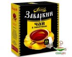 Чай Лисма Заваркин 100*1,5 г черный