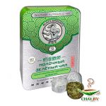 Чай Черный дракон Молочный зеленый 60 г прессованный (жесть)