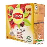 Чай Lipton Cherry Morello Tea 20*1,7 г черный