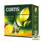 Чай Curtis Delicate Mango 20*1,8 г зеленый