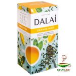 Чай DALAI Orange Mint 25*1,5 зеленый