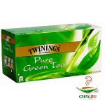 Чай TWININGS Pure Green Tea 25*1,5 г зеленый