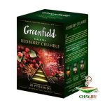 Чай Greenfield Redberry Crumble 20*1,8 г черный