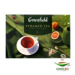 Чай GREENFIELD Pyramid Tea Collection 6 видов 30*1,8 г (картон)