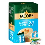 Кофе Jacobs Caramel Latte 3в1 24*12,3 г растворимый (стики)