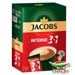 Кофе Jacobs Intense 3в1 24*12 г растворимый (стики)