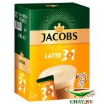 Кофе Jacobs Latte 3в1 24*14,8 г растворимый (стики)