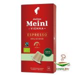 Кофе в капсулах Julius Meinl Espresso Delizioso Bio 5,6*10 капсул