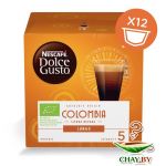 Кофе в капсулах NESCAFE Dolce Gusto Lungo Columbia 100% Арабика 12  шт (коробка)