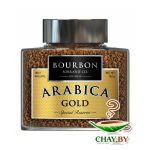 Кофе Bourbon Arabica Gold 100% Арабика 100 г растворимый (стекло)