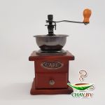 Кофемолка механическая Culinaria деревянная 10*10*16,5 см