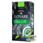 Чай Lovare Green silk organic 24*1,5 г зеленый (картон)
