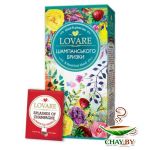 Чай Lovare Брызги шампанского 24*2 г черно-зеленый (картон)