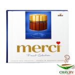 Шоколад Merci ассорти 4 вида молочного шоколада 250 г 