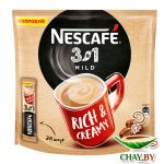 Кофе Nescafe 3в1 Mild 20*16 г растворимый (стики)