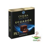 Шоколад O'zera Ecuador «Ароматный и деликатный» 75% 90 г горький